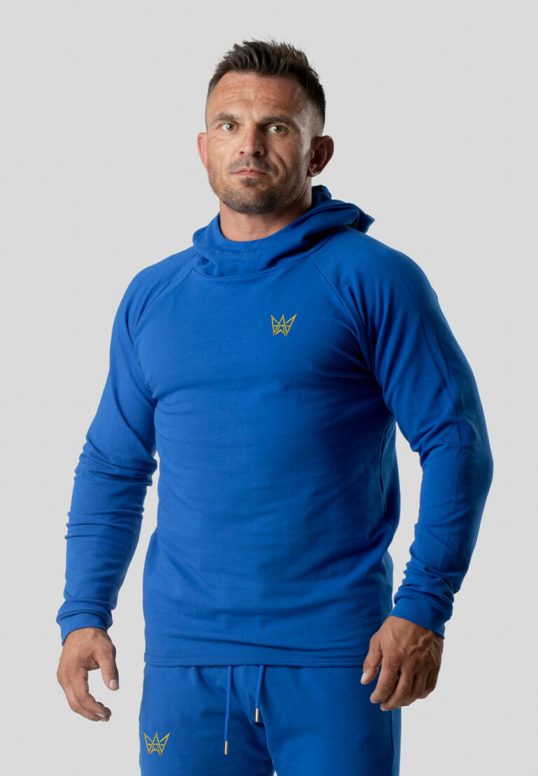 Bluza Z Kapturem Urban Motion – Niebieska