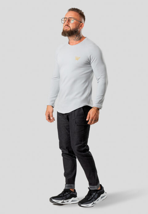 Bluza Longsleeve Raglan Urban Motion - Jasnoszara