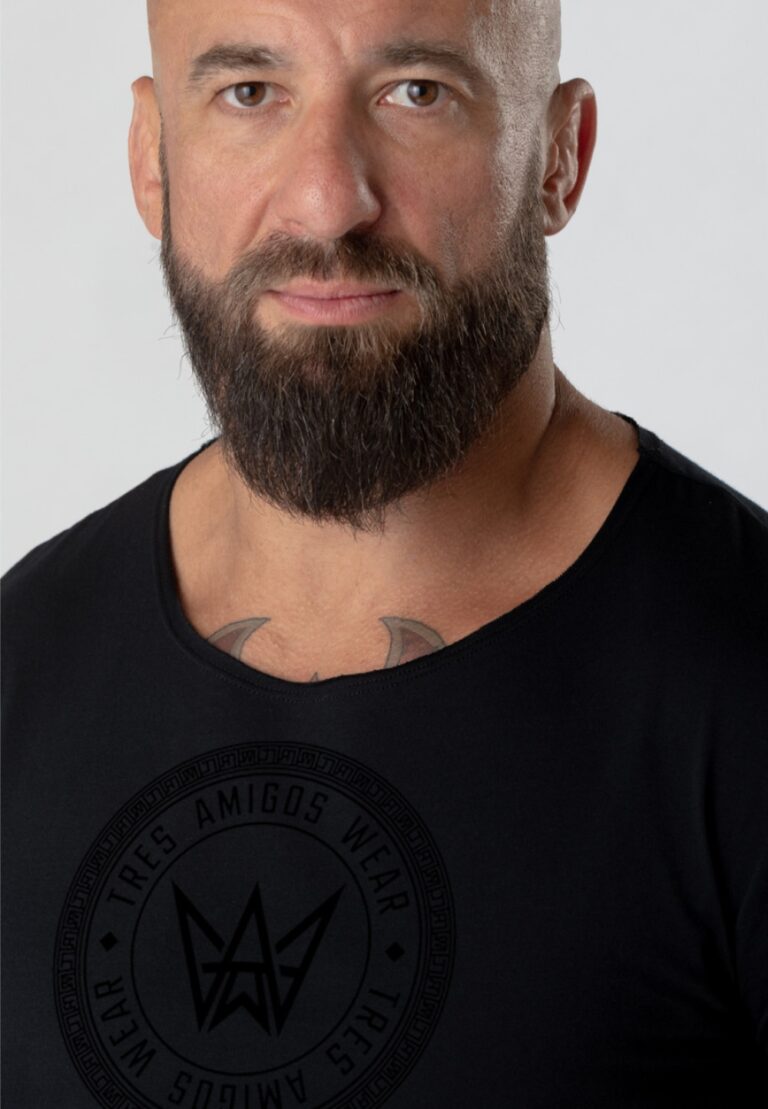 Koszulka Krótka Standard Warrior – Czarna