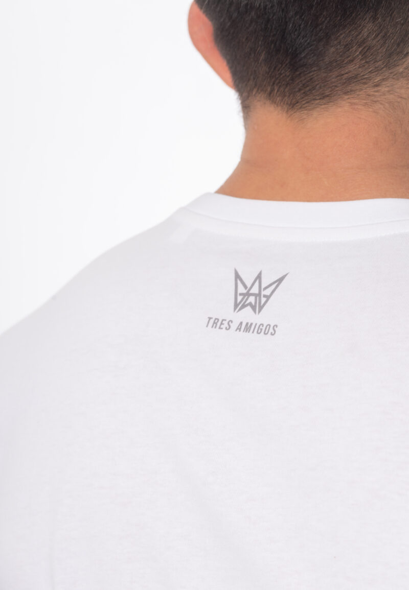 koszulka tres amigos biała męska