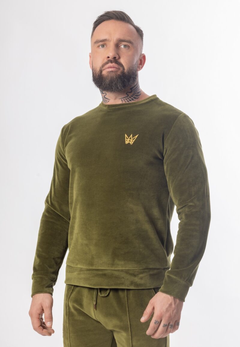 bluza oliwkowa meska