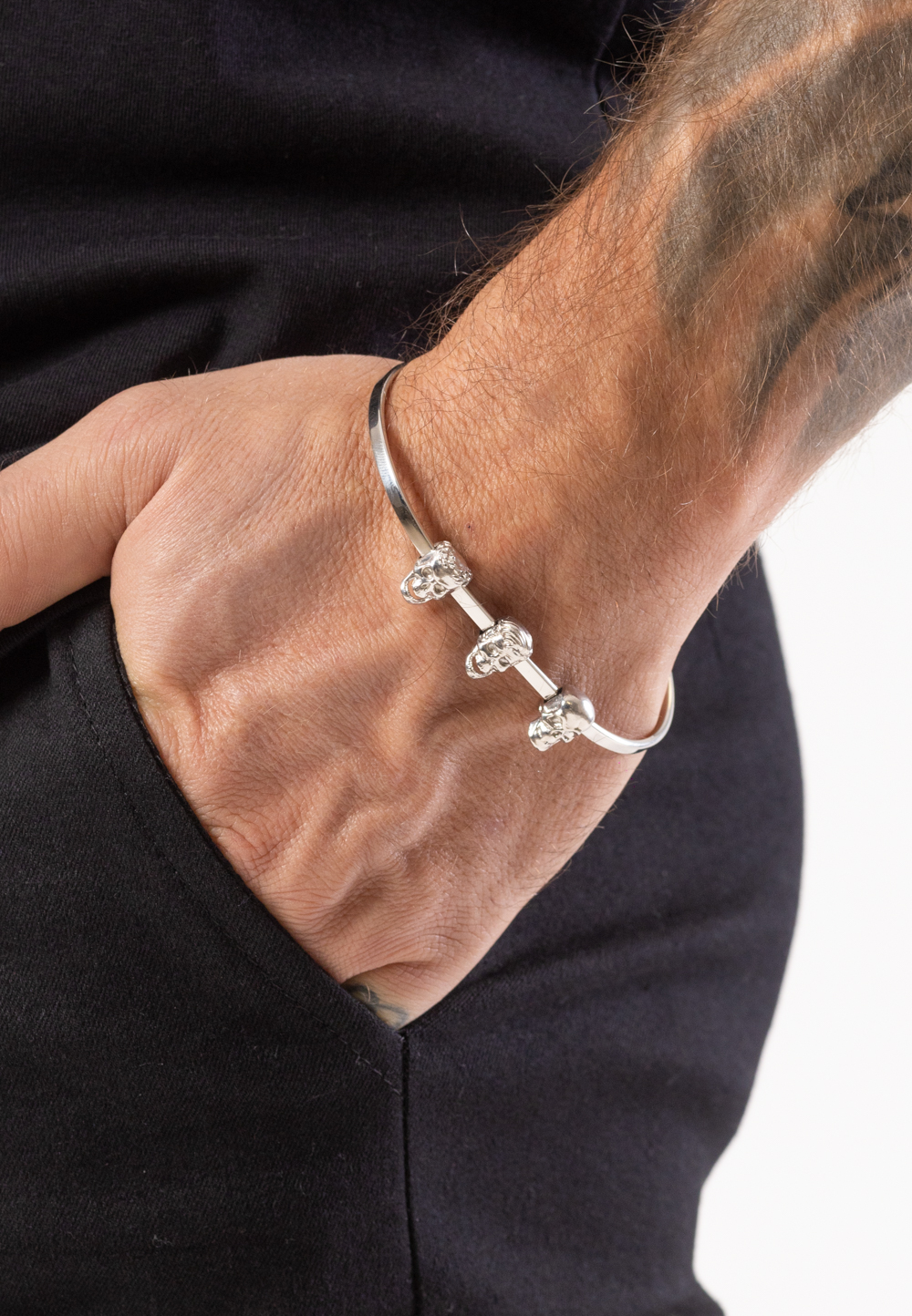 Zawieszka beads czaszka diabeł