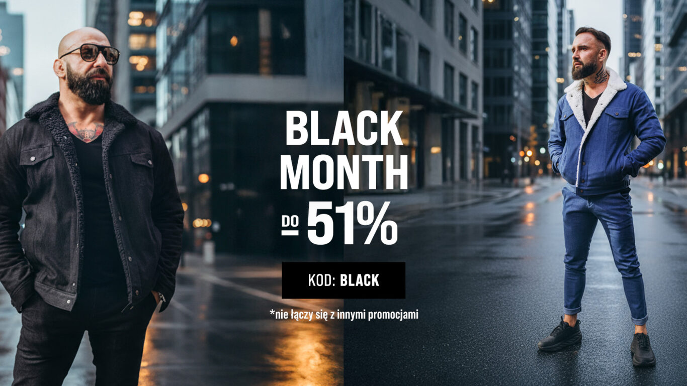 BLACK MONTH -51%