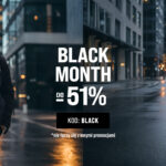 Black Month - Rabaty do 51%! 5 BLACK MONTH -51%