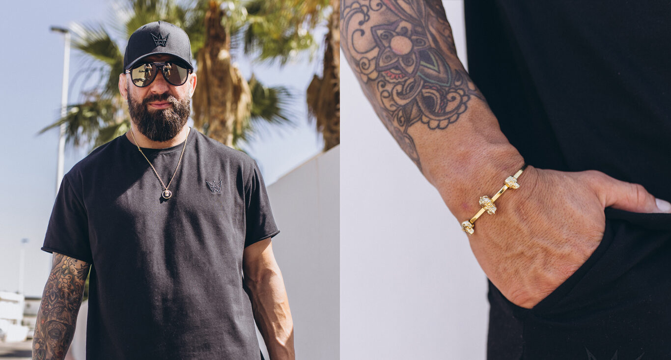 Biżuteria męska srebrna 925 Tres Amigos