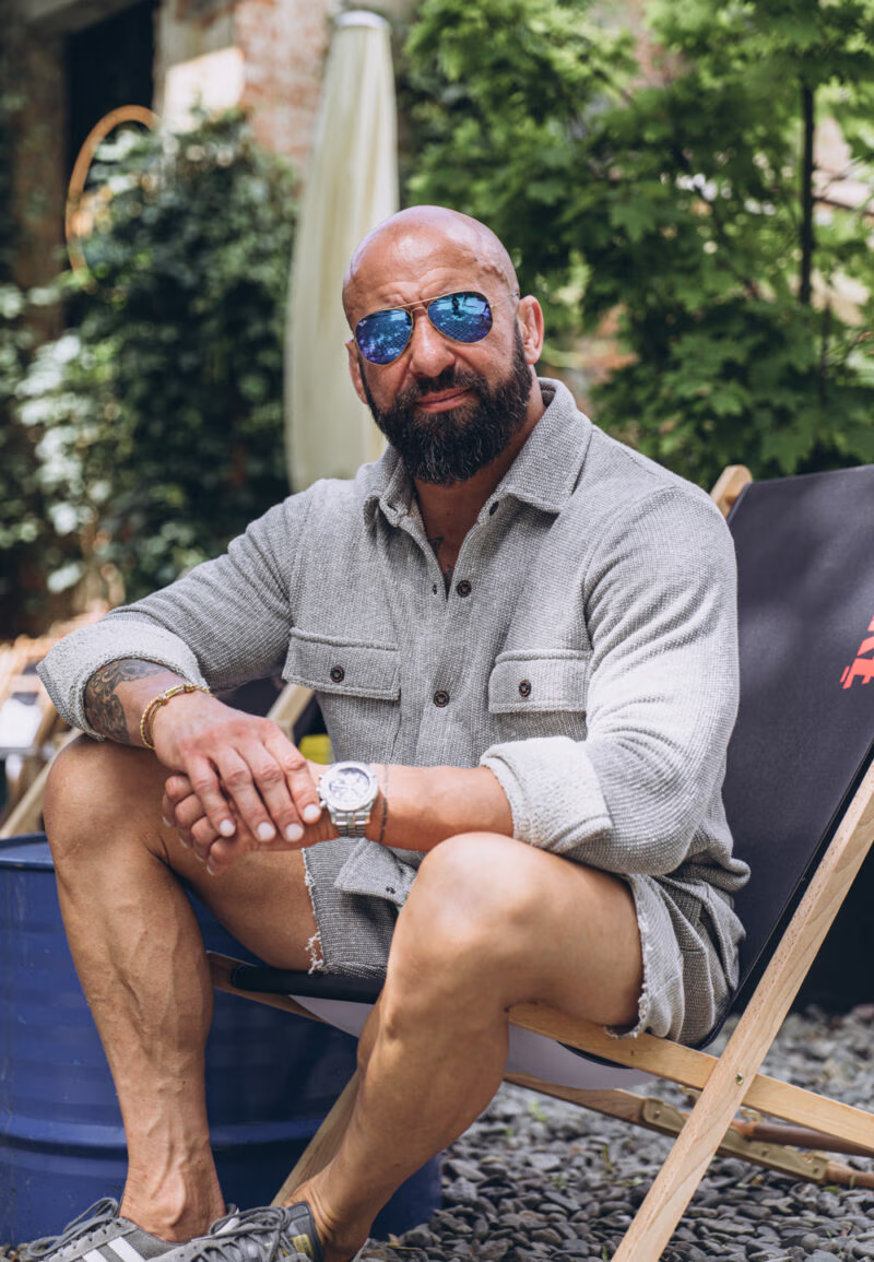 Szara Koszula Sheep z długim rękawem.